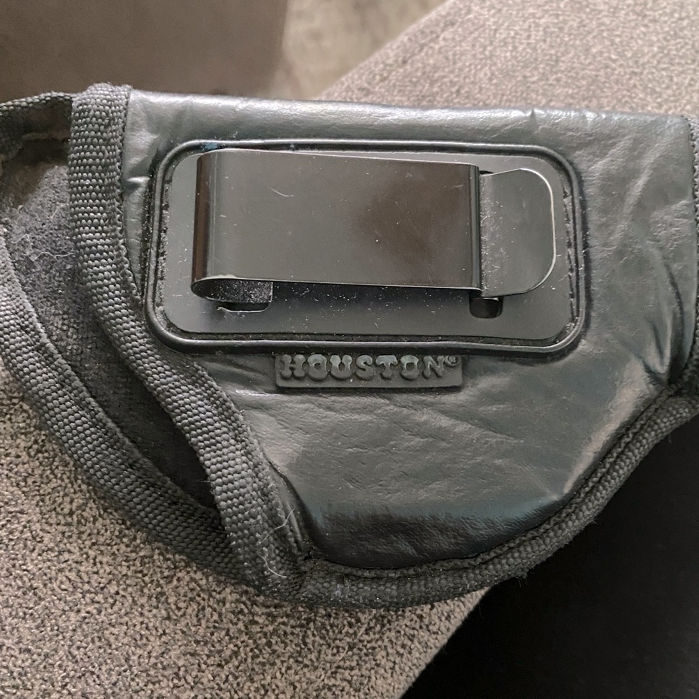 Gun Holster by Houston - Vegan Leather Concealment for small 9mm.